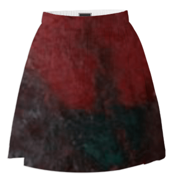 Red Summer Skirt